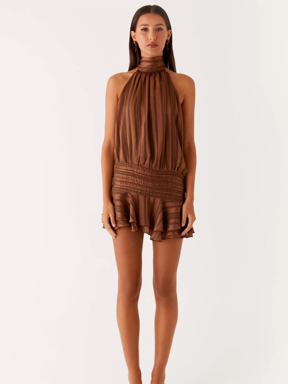 Willow Chiffon Mini Dress